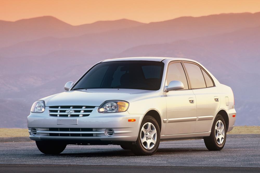Hyundai Accent 2 поколение LC [рестайлинг] (2002-2006) Седан