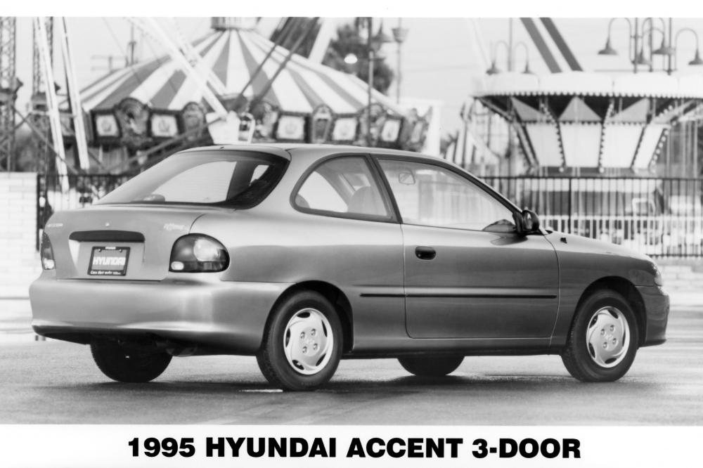 Hyundai Accent 1 поколение X3 (1994-1997) Лифтбэк