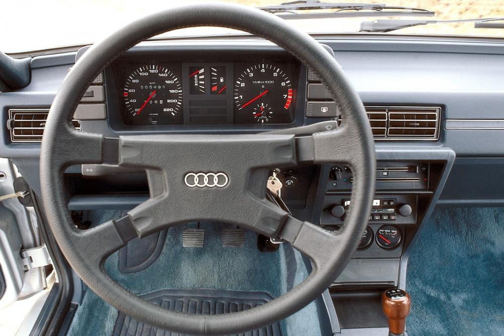 Audi Coupe B2 (1980-1988) Купе интерьер 
