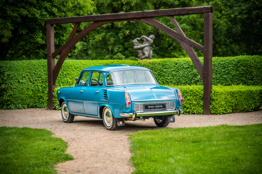 Skoda 1000 MB 1 поколение (1964-1969) седан 