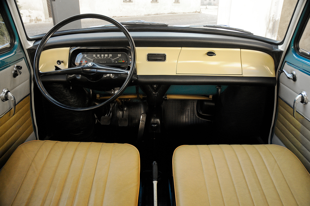 Skoda 1000 MB 1 поколение (1964-1969) седан интерьер 