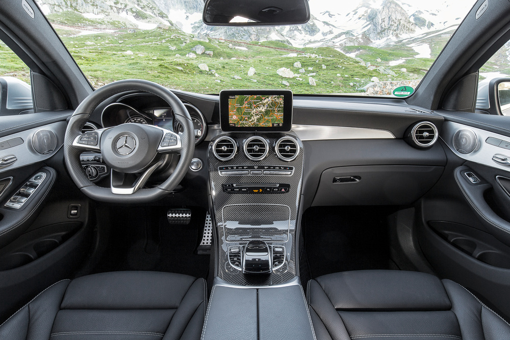Mercedes-Benz GLC Coupe X253 (2016 - 2019) Кроссовер 5 дв интерьер 