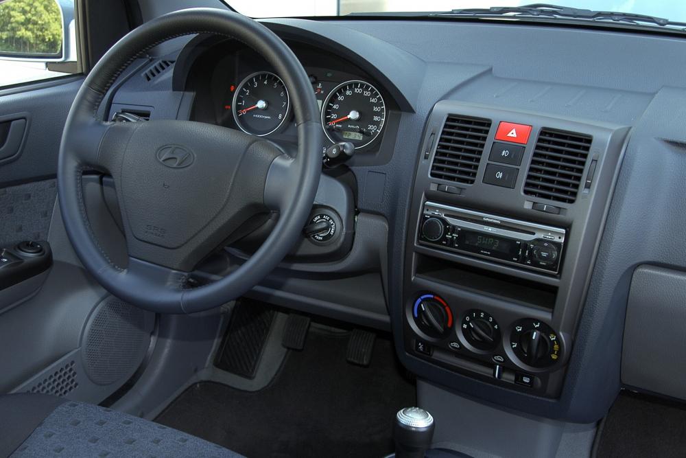 Hyundai Getz 1 поколение (2002-2005) Хетчбэк 3-дв. интерьер 