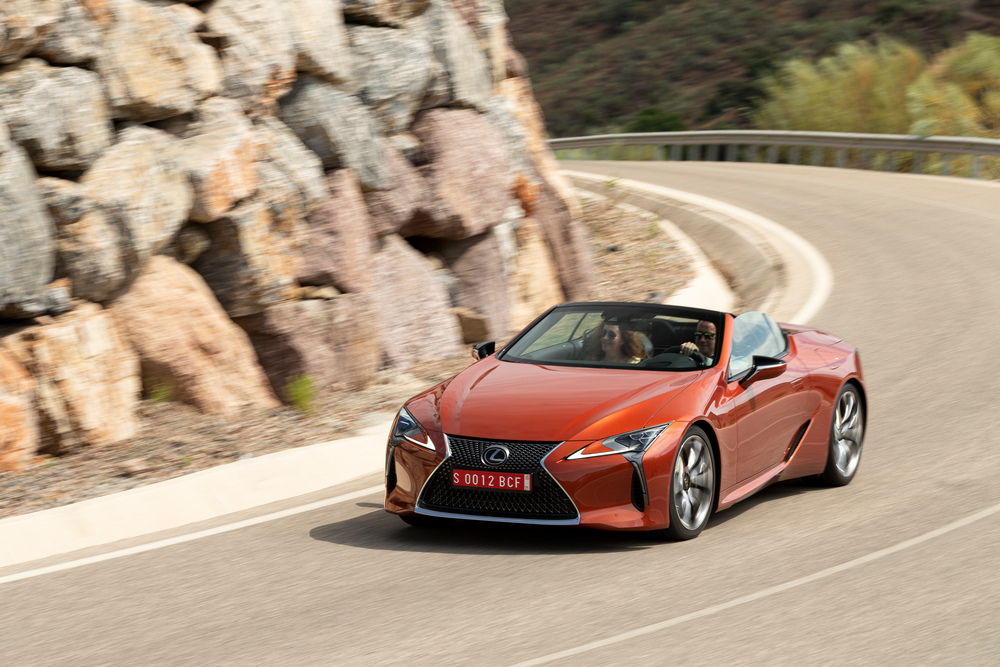 Lexus LC 1 поколение (2020) кабриолет