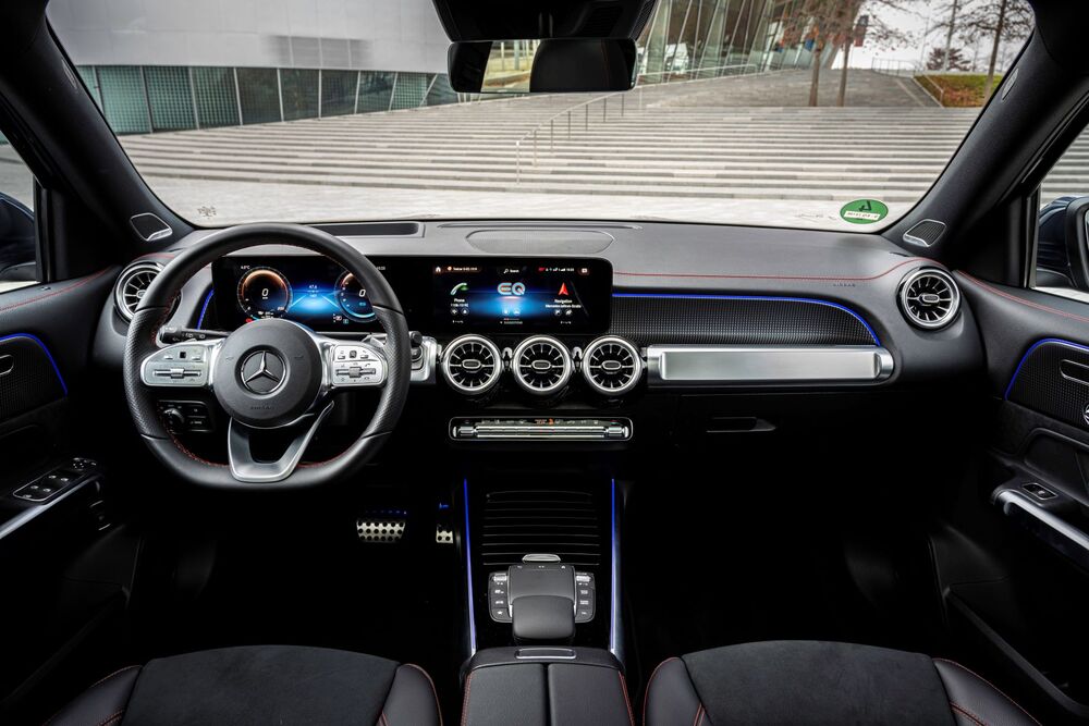Mercedes-Benz EQB ослабел для Европы