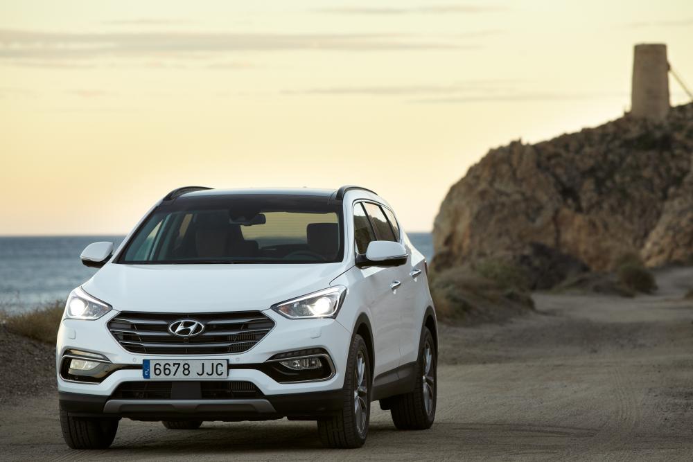 Hyundai Santa Fe 3 поколение DM рестайлинг кроссовер 5-дв.