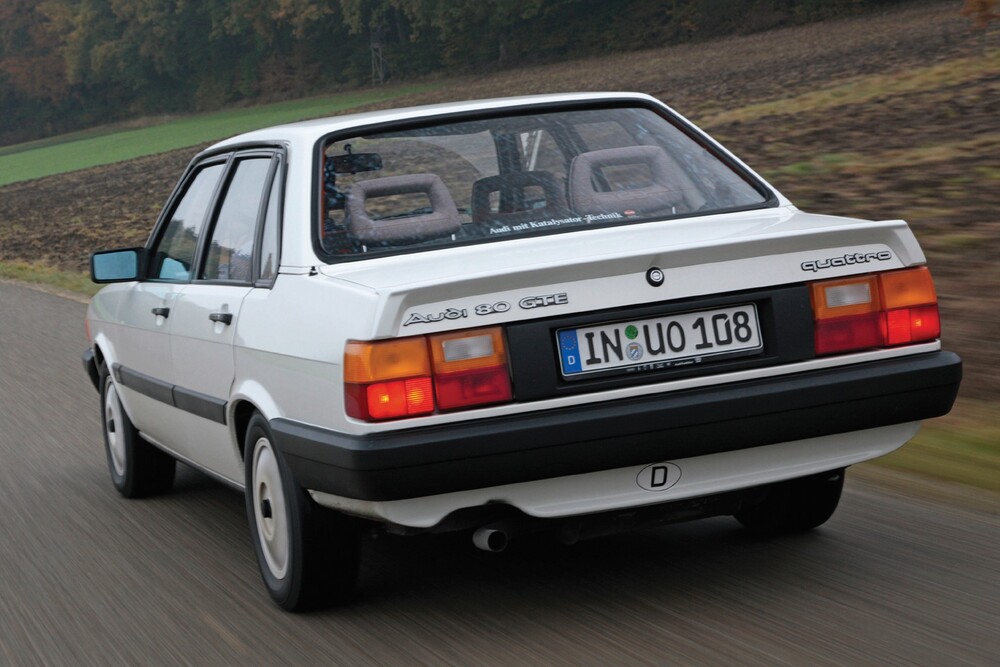 Audi 80 2 поколение B2 GTE quattro [рестайлинг] (1985-1986) седан
