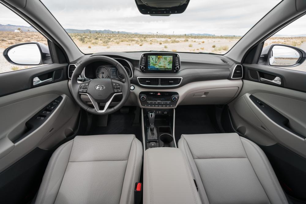 Hyundai Tucson 3 поколение [рестайлинг] (2018) Кроссовер интерьер 