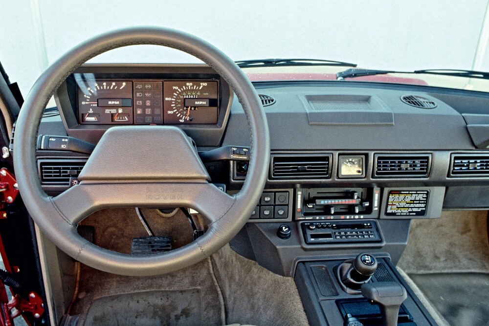 Range Rover 1 поколение рестайлинг (1986-1996) внедорожник 5 дв