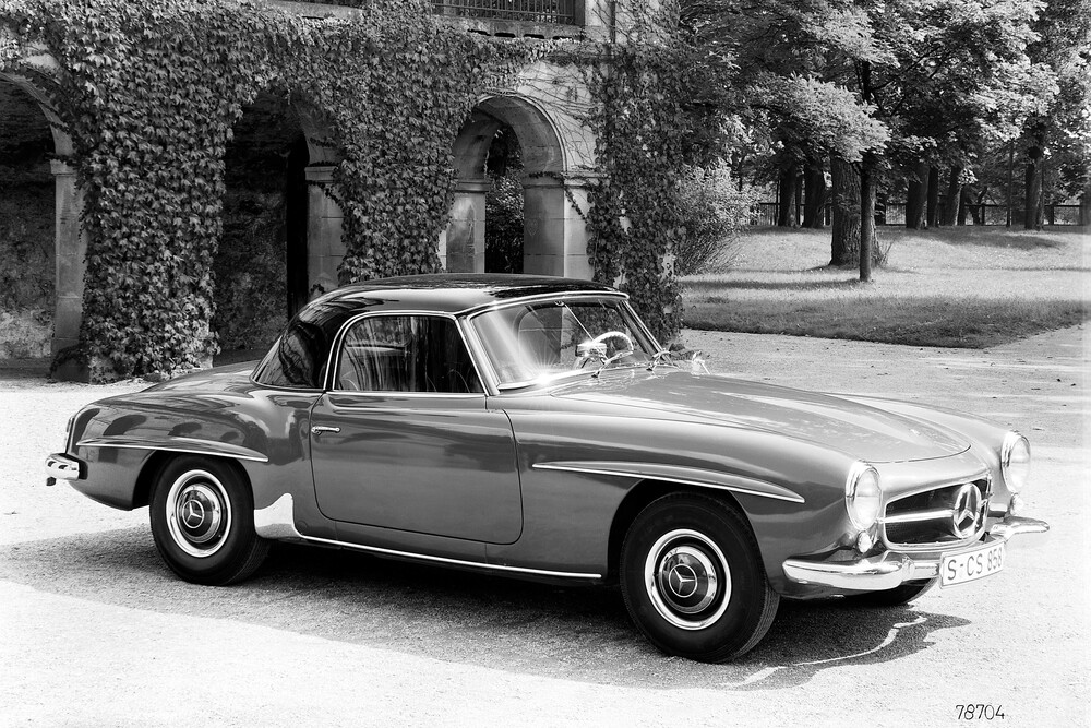 Mercedes-Benz SL W121 (1955-1963) родстер 