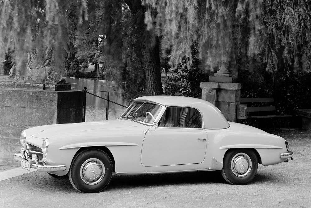 Mercedes-Benz SL W121 (1955-1963) родстер 