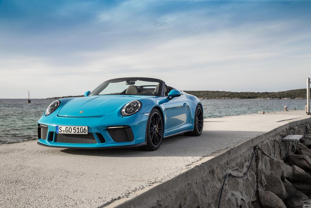 Porsche 911 7 поколение 991 [рестайлинг] (2019) Спидстер Targa