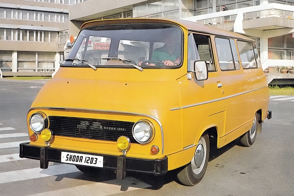 Skoda 1203 1 поколение (1968-1981) микроавтобус