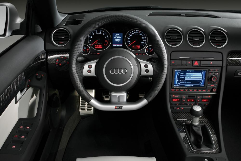 Audi RS 4 B7 (2005-2008) Кабриолет интерьер 