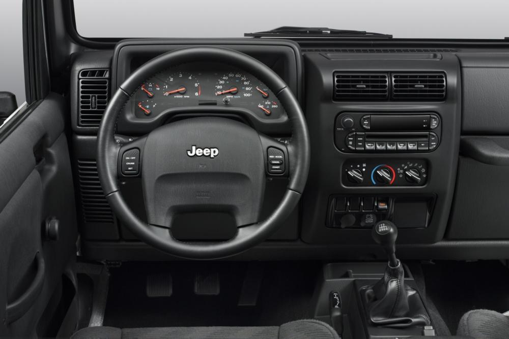 Jeep Wrangler TJ (1997-2006) Внедорожник интерьер