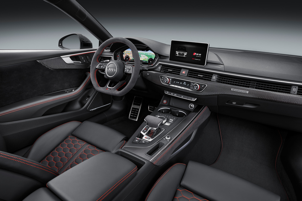 Audi RS 5 2 поколение F5 (2017-2020) Купе интерьер 