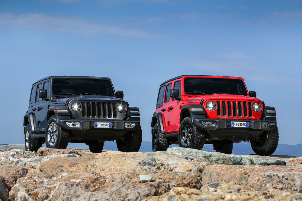 Jeep Wrangler 4 поколение JL (2018) Unlimited внедорожник 5-дв.