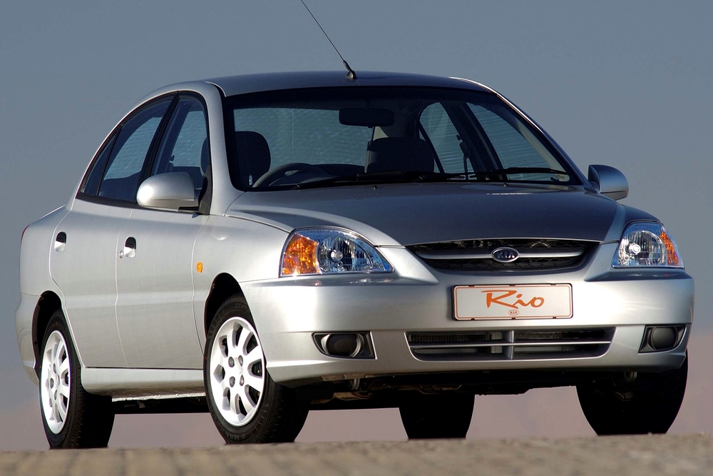 Kia Rio 1 поколение рестайлинг (2002-2005) седан