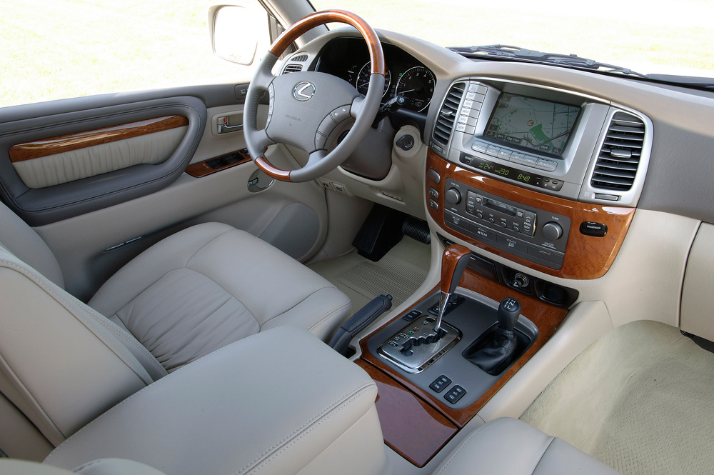 Lexus LX 2 поколение [рестайлинг] (2002-2006) внедорожник 5 дв