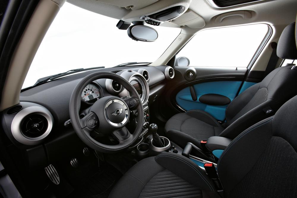 Mini Countryman 1 поколение R60 Cooper интерьер