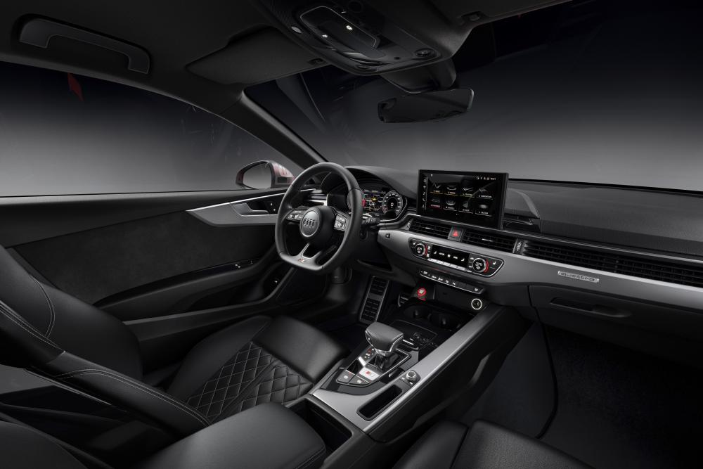 Audi S5 2 поколение F5 [рестайлинг] (2019) Купе интерьер 