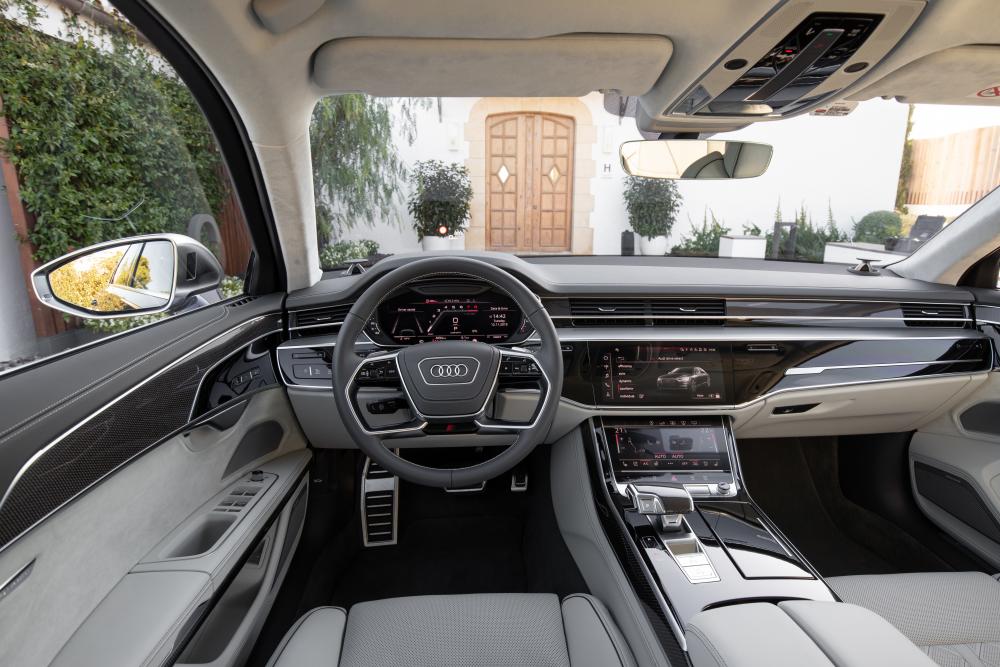 Audi S8 4 поколение D5 (2019) Седан интерьер 
