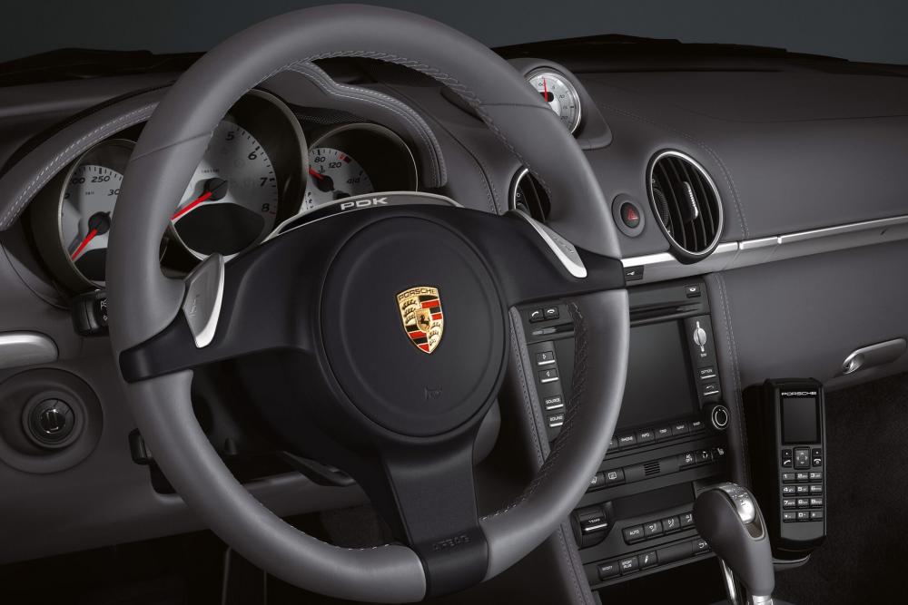 Porsche Cayman 1 поколение 987C [рестайлинг] (2009-2012) Купе интерьер 