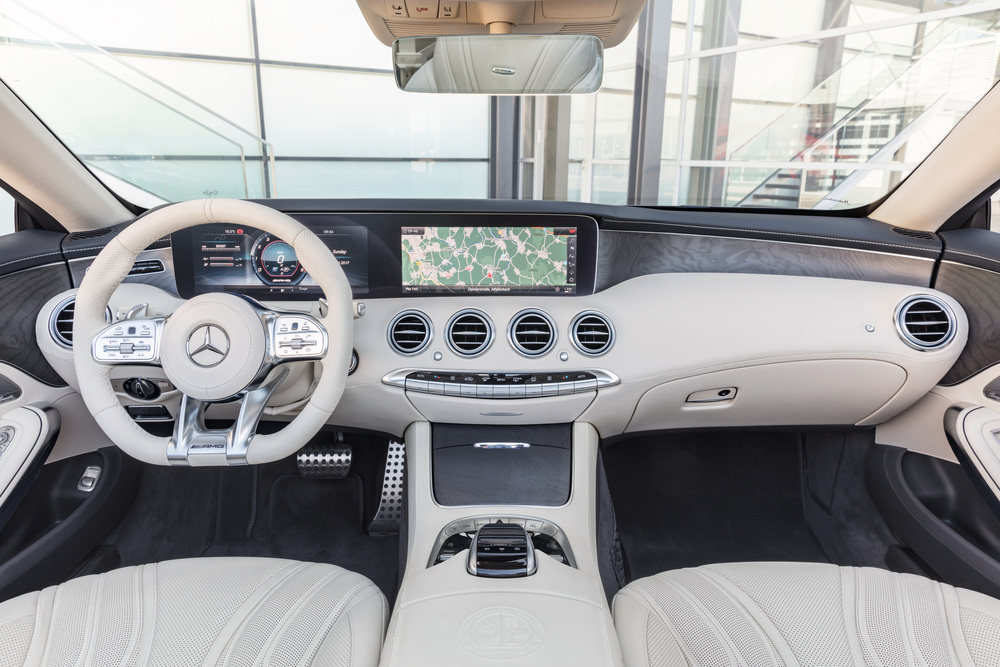 Mercedes-Benz S-klasse AMG A217 [рестайлинг] (2017-2021) Кабриолет интерьер 