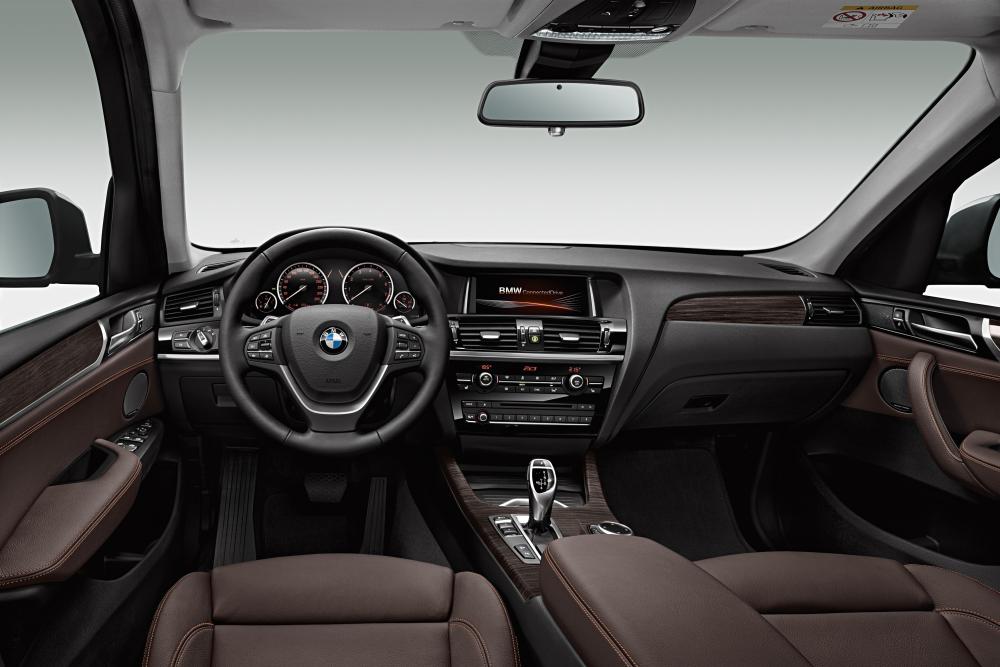 BMW X3 2 поколение F25 [рестайлинг] (2014-2017) Кроссовер интерьер 