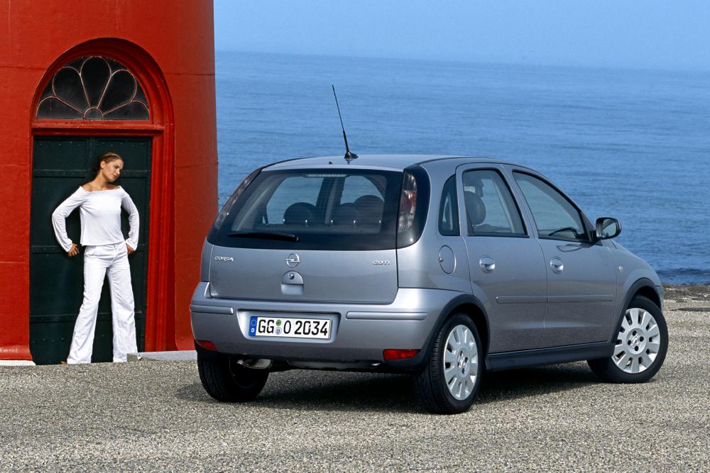 Opel Corsa 3 поколение C [рестайлинг] (2003-2006) Хетчбэк 5-дв.