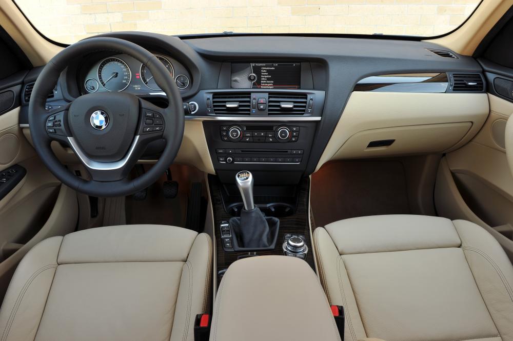 BMW X3 2 поколение F25 (2010-2015) Кроссовер интерьер 