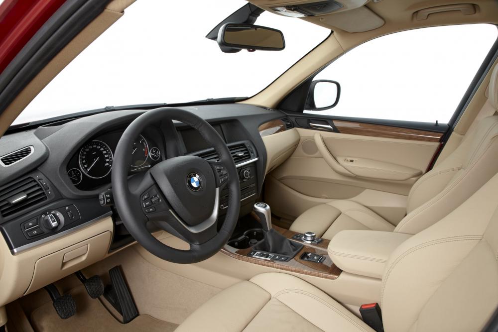 BMW X3 2 поколение F25 (2010-2015) Кроссовер интерьер 