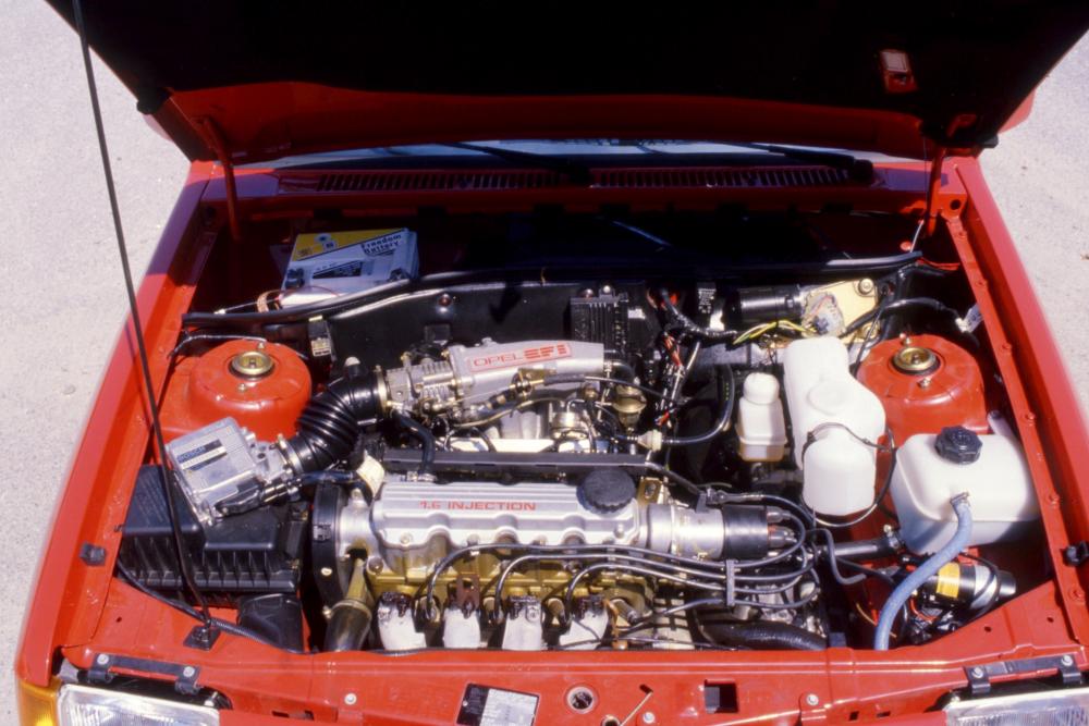 Opel Corsa 1 поколение A [рестайлинг] (1988-1990) GSi хетчбэк 3-дв. двигатель 