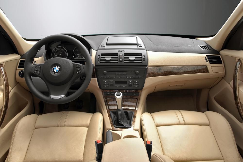 BMW X3 1 поколение E83 [рестайлинг] (2006-2010) Кроссовер интерьер 