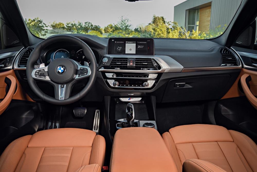 BMW X3 3 поколение G01 (2017) Кроссовер интерьер 