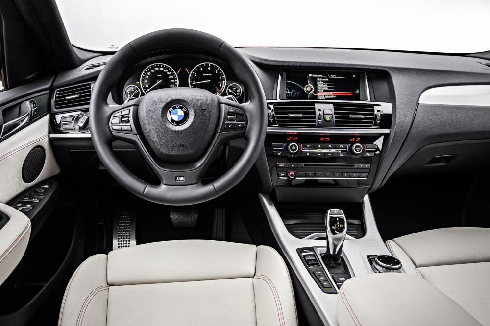 BMW X4 1 поколение F26 (2014-2018) Кроссовер интерьер