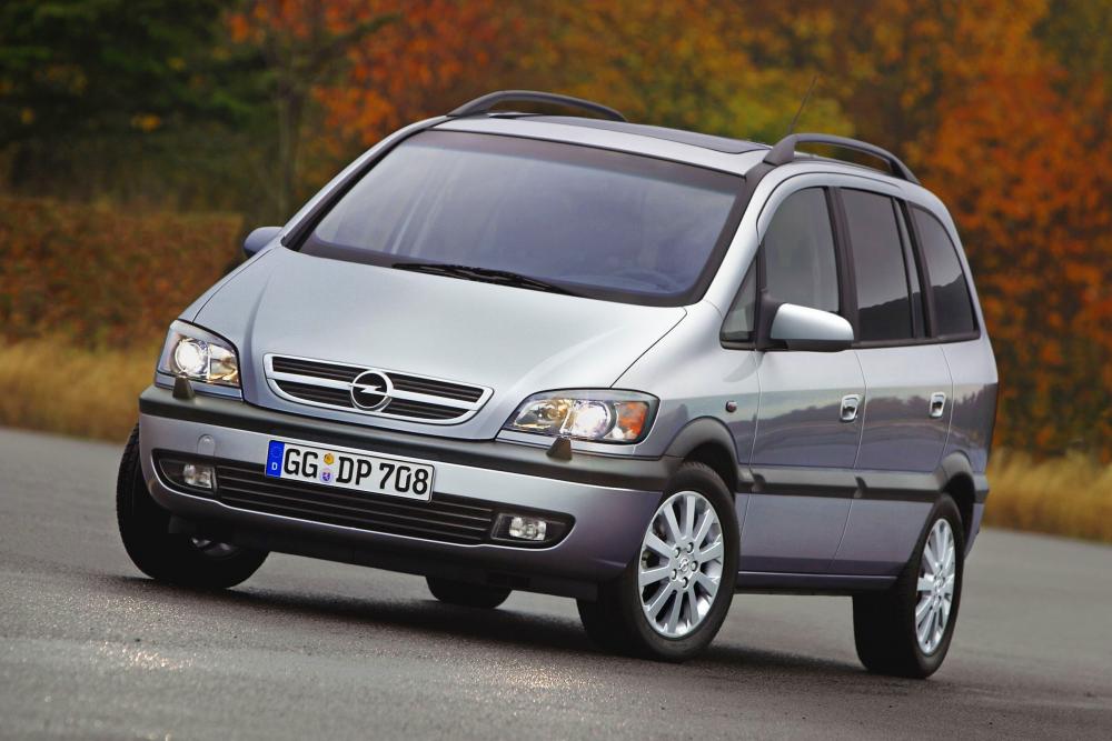 Opel Zafira 1 поколение A [рестайлинг] (2003-2005) Минивэн 5-дв.