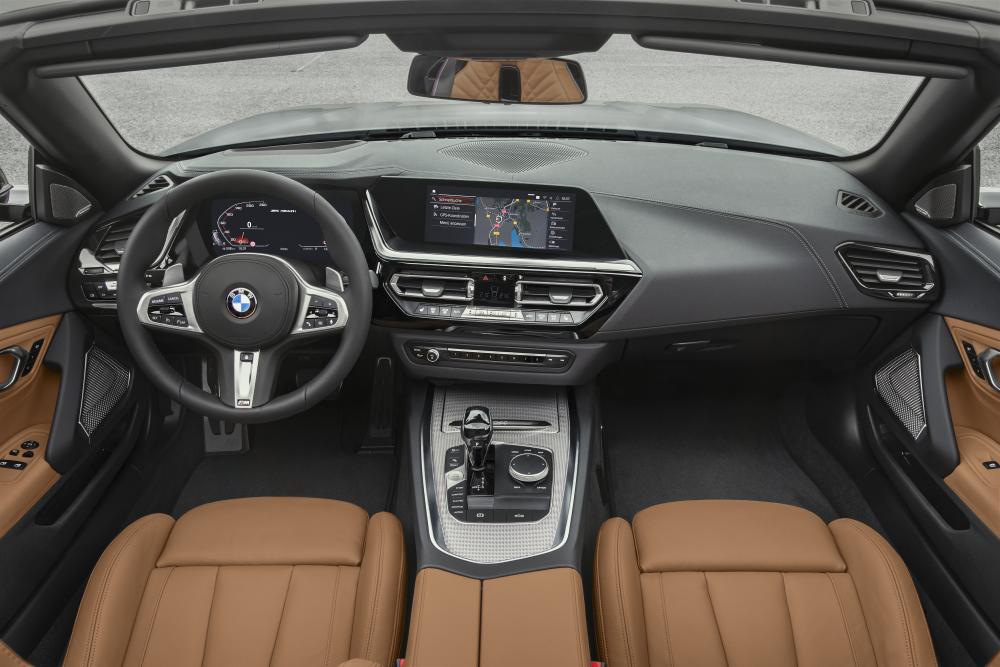 BMW Z4 3 поколение G29 (2018) Родстер интерьер 
