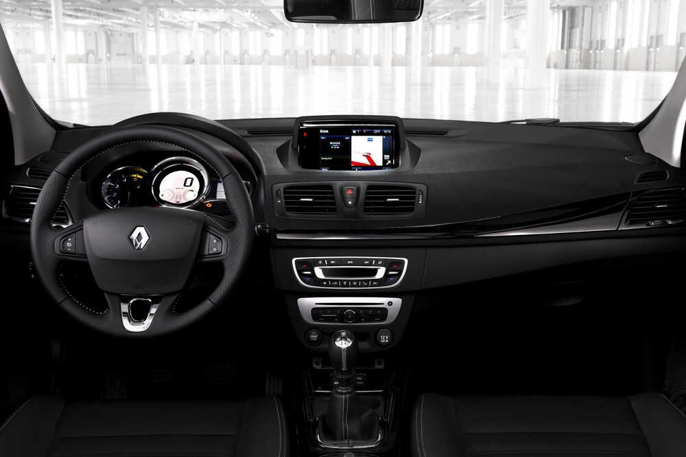 Renault Megane 3 поколение [2-й рестайлинг] (2014-2016) Универсал интерьер 