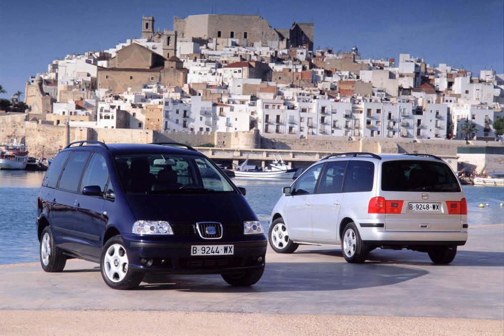 SEAT Alhambra 1 поколение рестайлинг (2000-2010) Минивэн