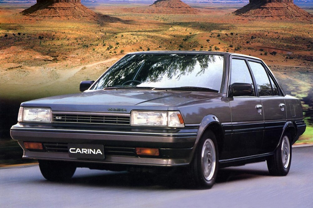 Toyota Carina 8 поколение T150 (1983-1987) JDM седан 4-дв.