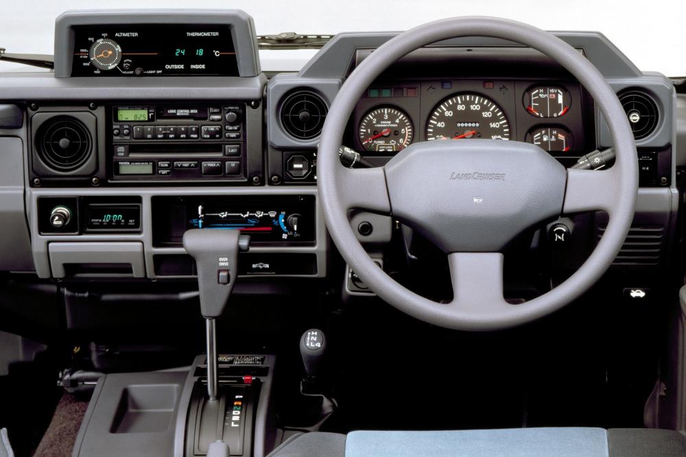 Toyota Land Cruiser Prado 1 поколение J70 (1990-1996) Внедорожник 5-дв. интерьер 