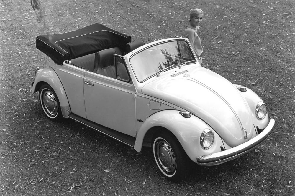 Volkswagen Beetle 1200/1300/1500 [2-й рестайлинг] (1968-1973) Кабриолет