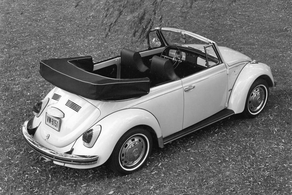Volkswagen Beetle 1200/1300/1500 [2-й рестайлинг] (1968-1973) Кабриолет