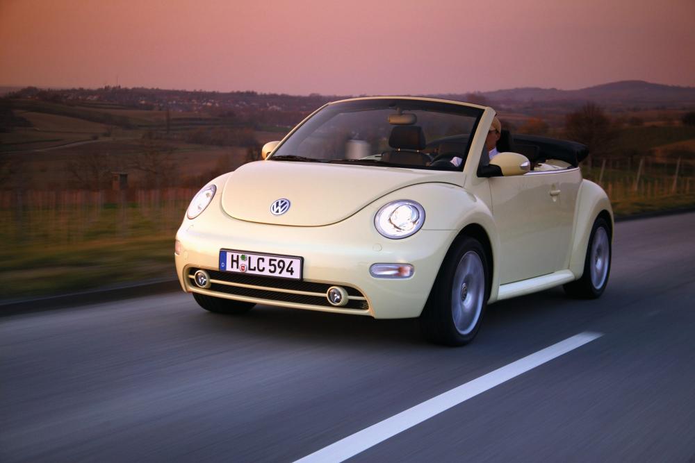 Volkswagen Beetle 2 поколение (2002-2005) Кабриолет 2-дв.