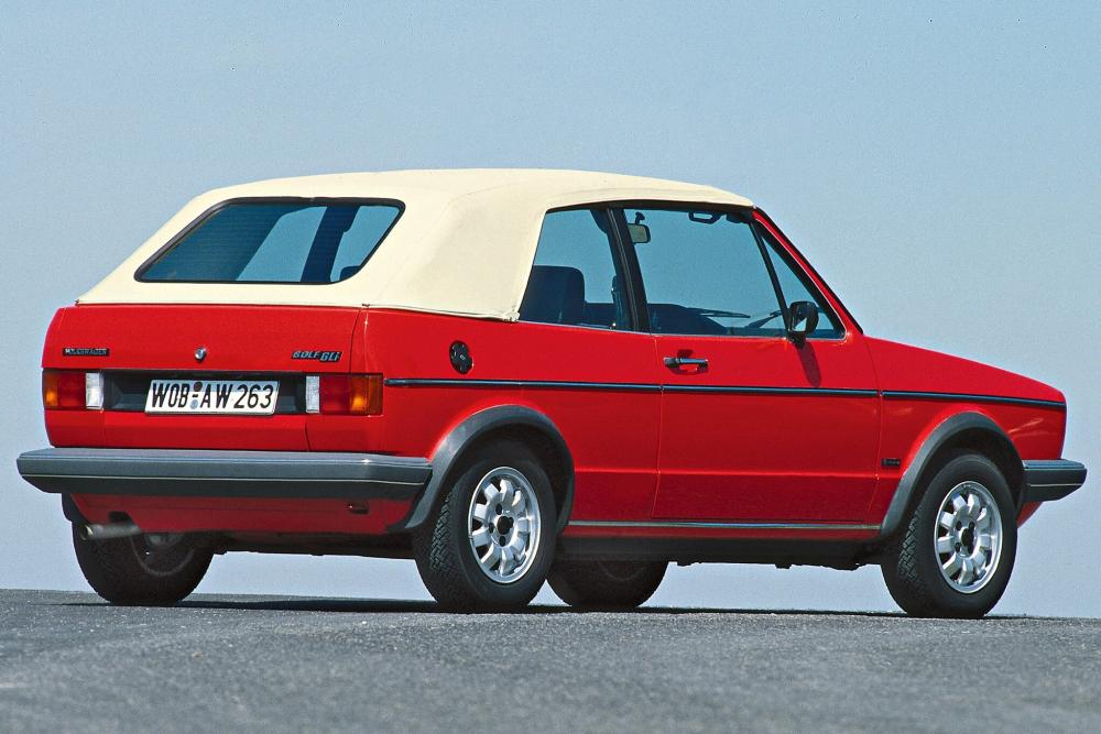 Volkswagen Golf 1 поколение (1979-1993) Кабриолет