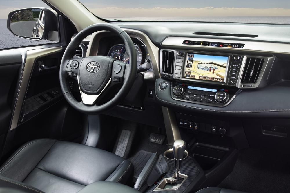 Toyota RAV4 4 поколение (2012-2015) Кроссовер интерьер 