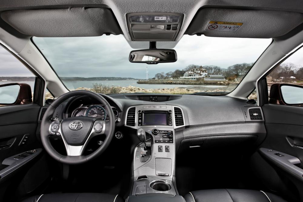 Toyota Venza 1 поколение [рестайлинг] (2012-2015) Кроссовер интерьер 