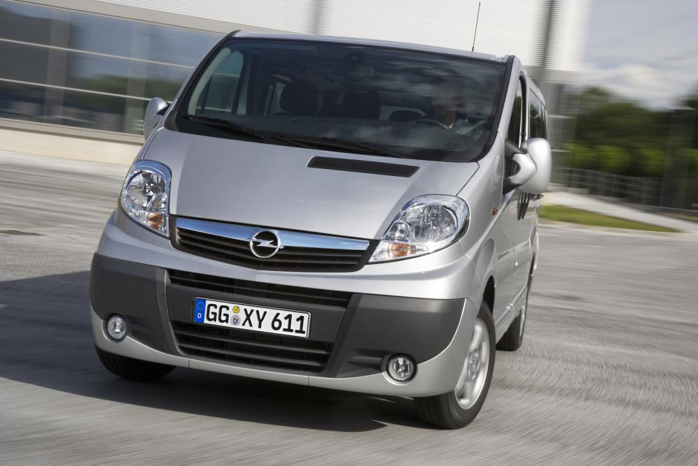 Opel Vivaro 1 поколение [рестайлинг] (2006-2014) Combi минивэн 4-дв.
