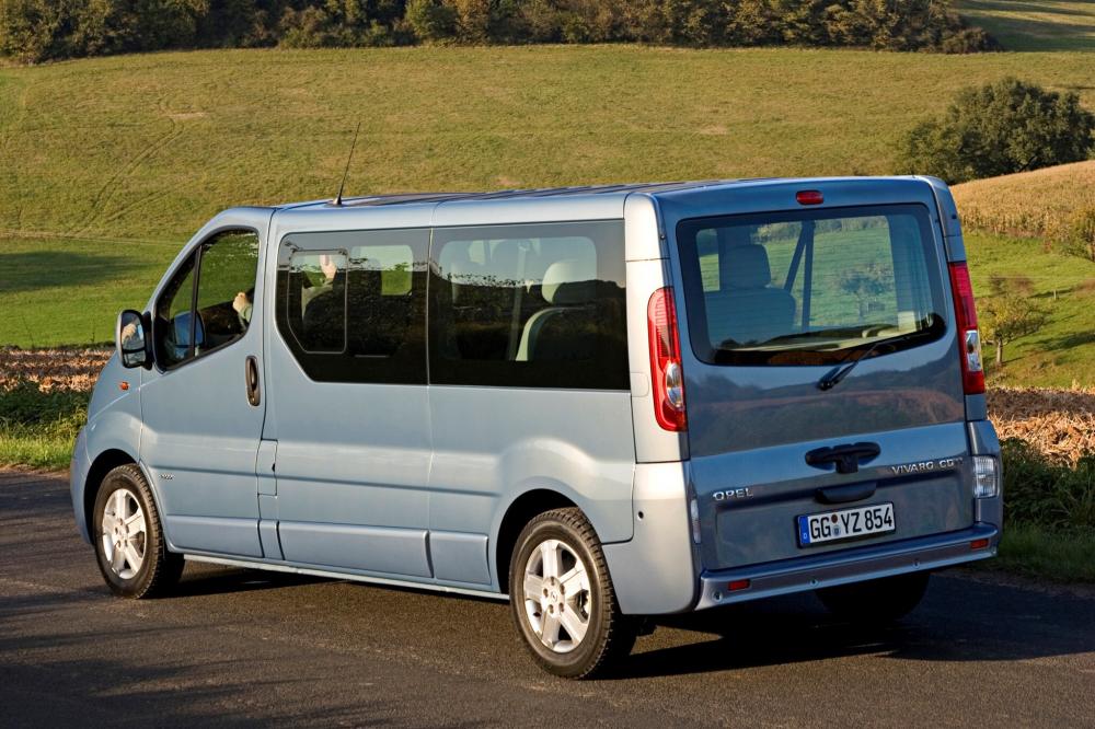 Opel Vivaro 1 поколение [рестайлинг] (2006-2014) Минивэн